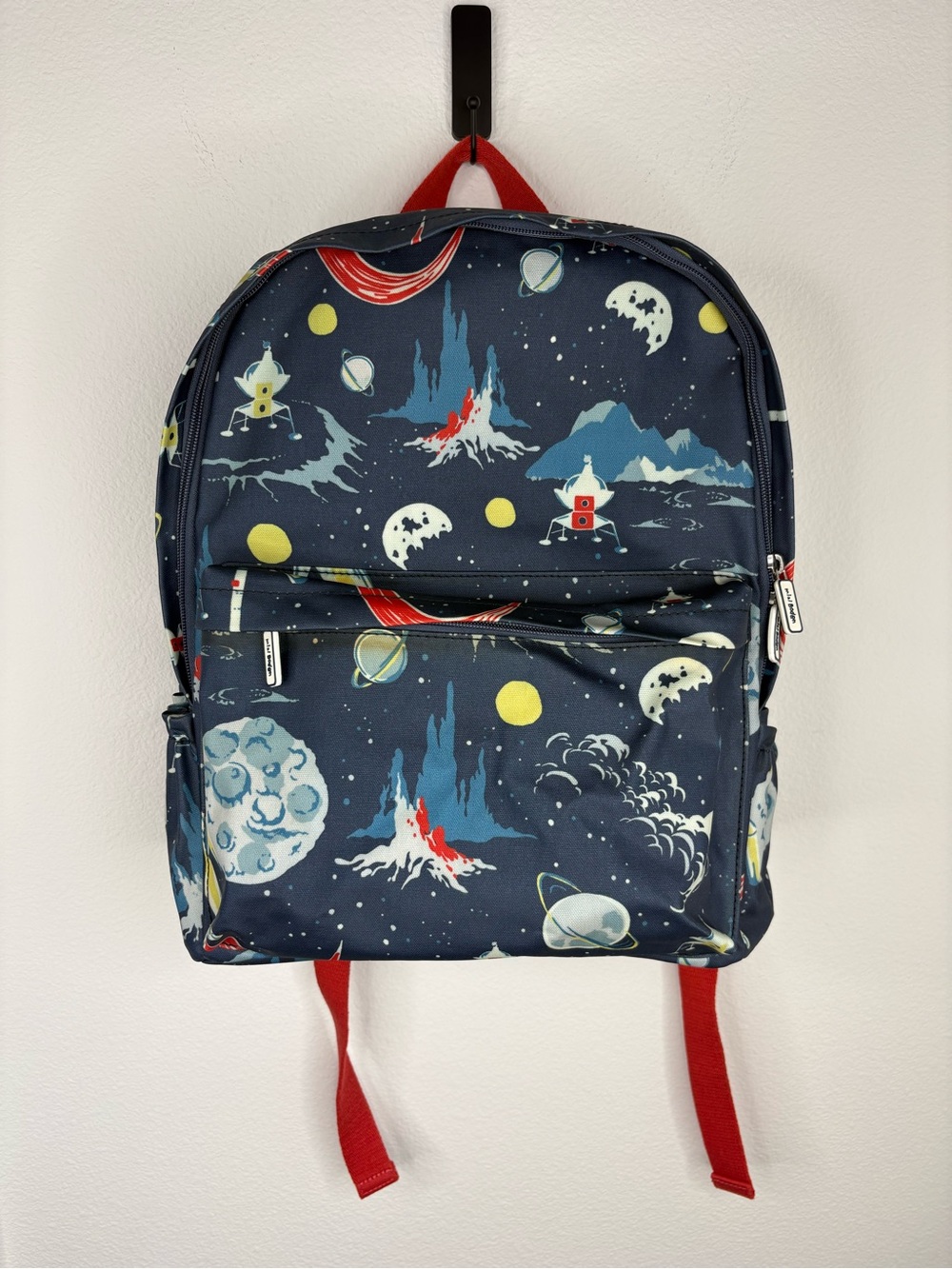 Mini Boden Outer Space & Rockets Waterproof Backpack - Picture 6 of 16